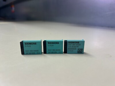 3 Stück - Siemens 6GK1900-0AB00 Wechselmedium C-Plug