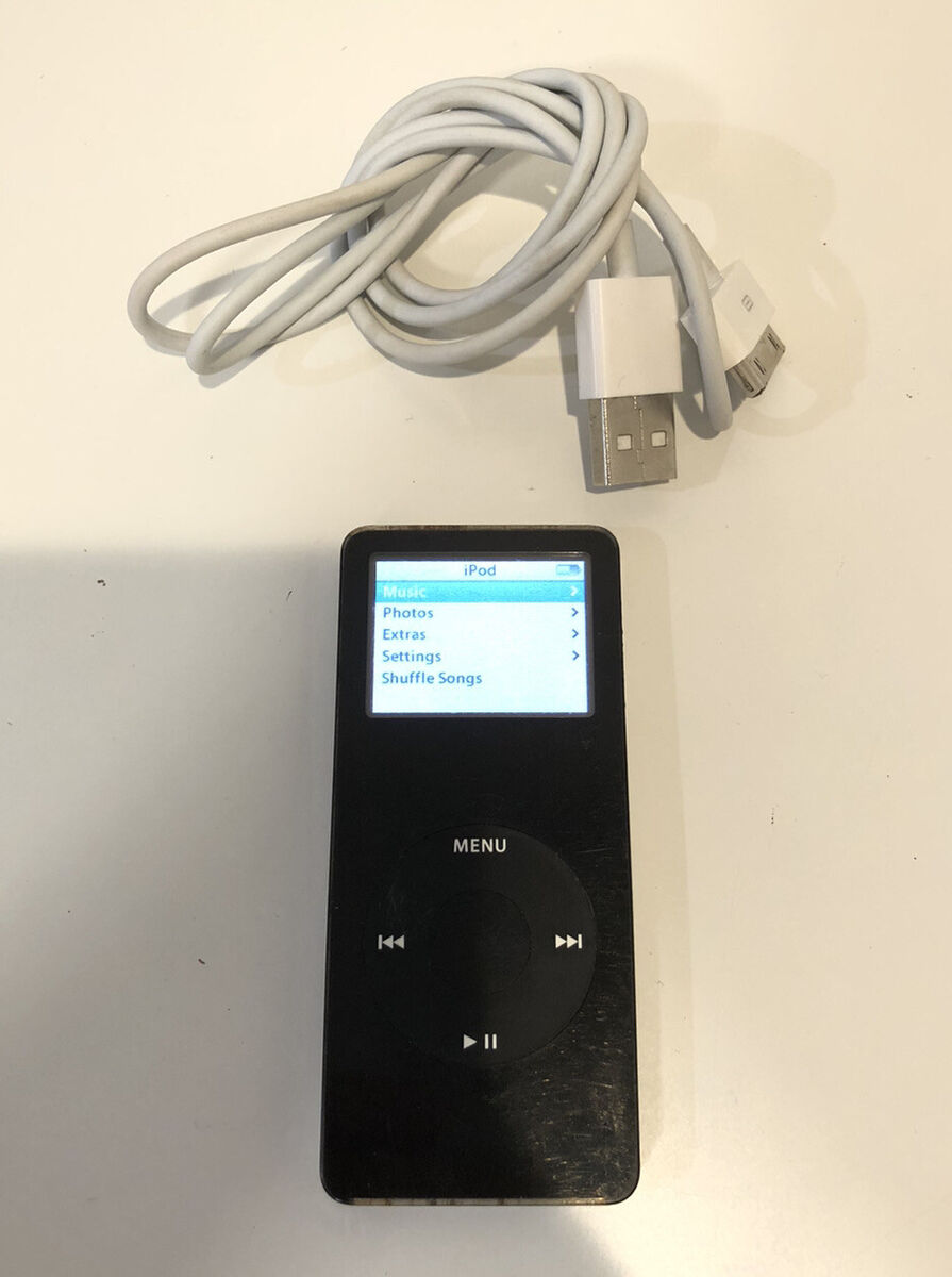 Apple iPod nano 1st Generation Black (2 GB) Works Great Apple iPod nano 1st Generation Black (2 GB) Works Great