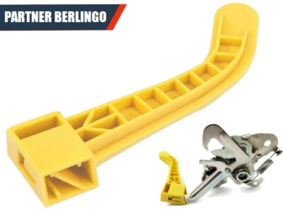Poignée Jaune D'Ouverture De Capot – Manette De Déverrouillage Compatible Citroën Berlingo & Peugeot Partner (2008 Et +) – Réf. 7934C5 / 7934E7 – Pièce Fiable & Facile à Installer