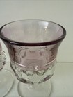 Set Of 2 VTG Tiffin Franciscan Pink Kings Crown Thumbprint Wine Goblets, 5.75" — photo 2