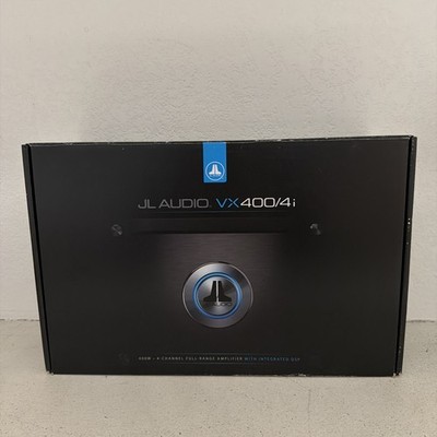 JL Audio VX400/4i 400W 4-Channel Class-D Car Audio Amplifier w/ DSP New in Box