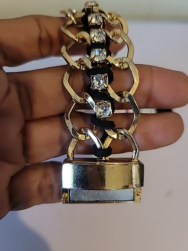 Juicy Couture Bling Chain Bracelet W/Flaw - Picture 4 of 5