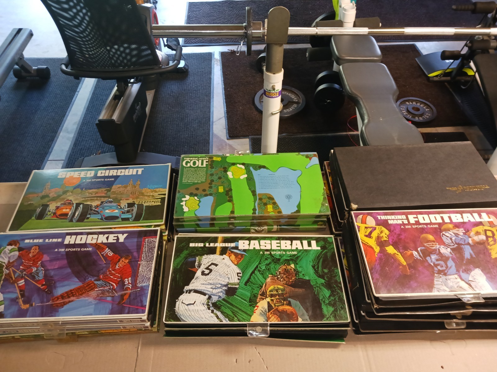 3M Game,Thinking Man's Golf, Pro Football, Pro Baseball, Pro