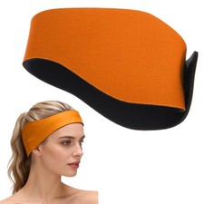 Swimming Ear Band Waterproof Ear Band L Neoprene Orange