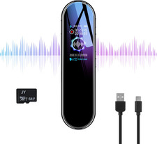 Digital Voice Recorder - Voice Activated Audio Recorder for Lectures, Meetings 