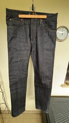 LEE Selvedge Jeans 101 Z, W34 / L34, Raw Denim dunkelblau - NEU (nur anprobiert)
