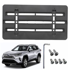 License Plate Tag Holder Mount Bracket Relocator Adapter Bumper Kit For Nissan