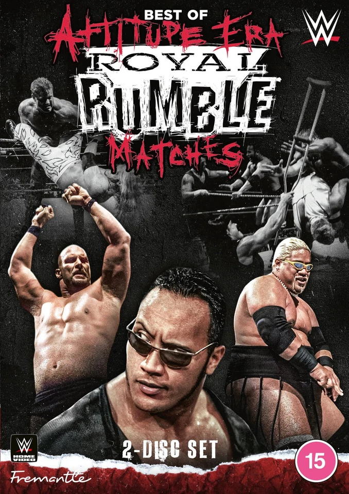 WWE Best of Attitude Era Royal Rumble Matches [DVD] [DVD] [2023]  [Free P&P Tr.. - Image 2 of 2
