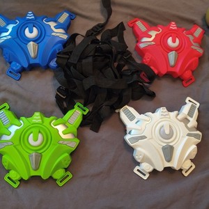 Laser Tag Game Play22 4) Star-Shape Target's Accessories w/ Straps - No Guns 