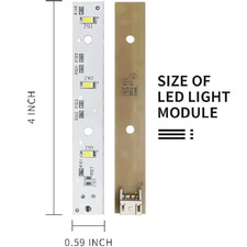 WR55X26671 for GE Refrigerator LED Light Board Replacement Light Board NEW