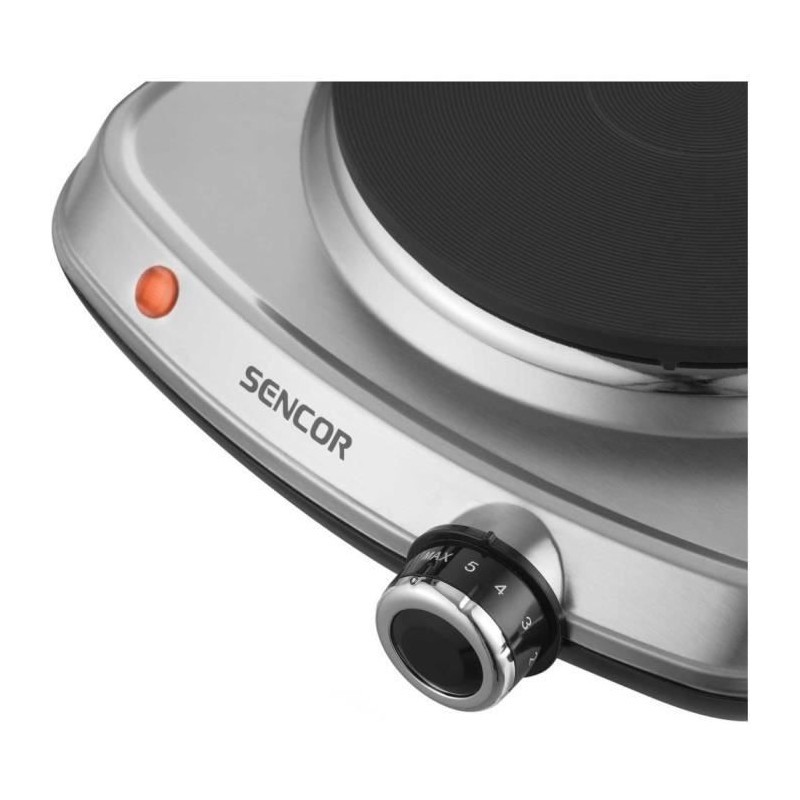 Plaque chauffante Sencor SCP 1506SS réchaud électrique portable monocuisson