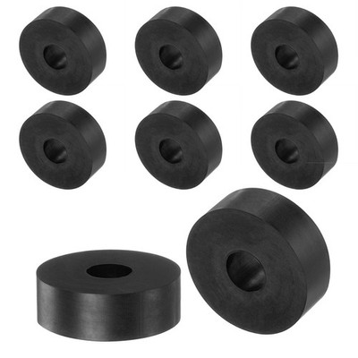 8sets Rubber Spacers 1-1/2'' OD 1/2'' ID 1/2'' Height Round Anti Vibration Spacer