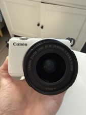 Canon EOS M10 18.0MP Digital Camera - White (Kit w/ EF-M 15-45mm Lens)