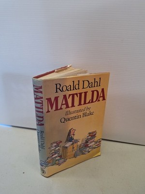 Matilda by Roald Dahl 1988 2nd Print Jonathan Cape UK Ed HCDJ