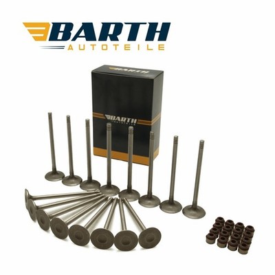 8x Einlassventil 8x Auslassventile Ventilschaft Opel 1.4 Z14XE 55557781 55354874