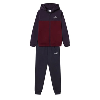Puma Jungen Overall mit Kapuze und Reißverschluss blau Größe 13-14 A Cod 692204-16
