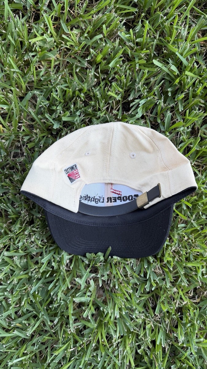 K-Products Cooper Lighting Adjustable Solid Baseball Cap, One Size, Beige/Black View 2
