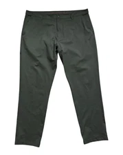 Rhone Pants Mens Size 40x30 Dark Forrest Green Commuter Pant Slim Taper Everyday