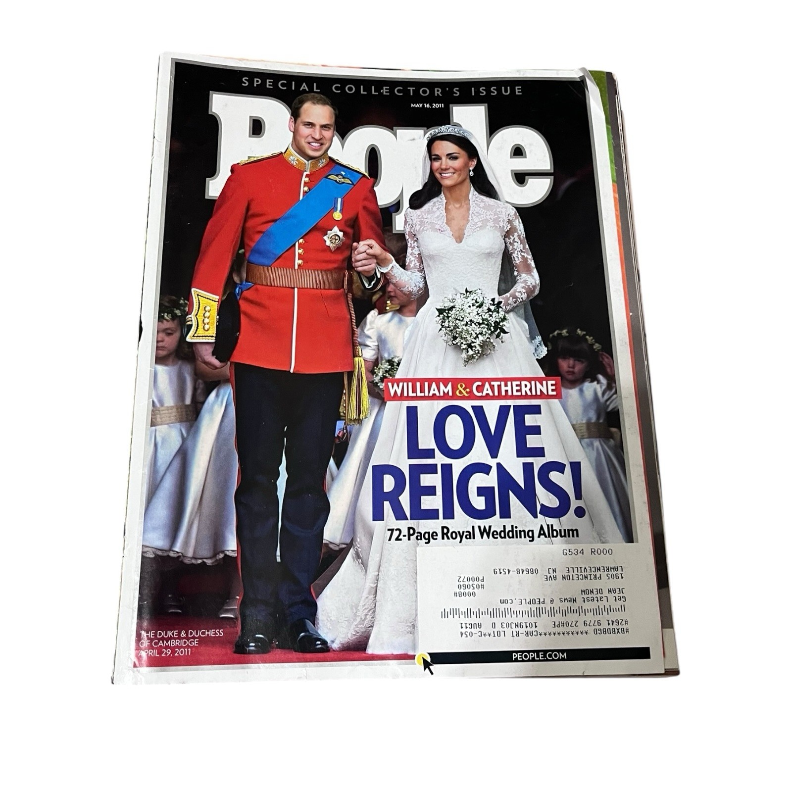 People Magazine Special Collector’s Issue William & Catherine Wedding 5/16/2011