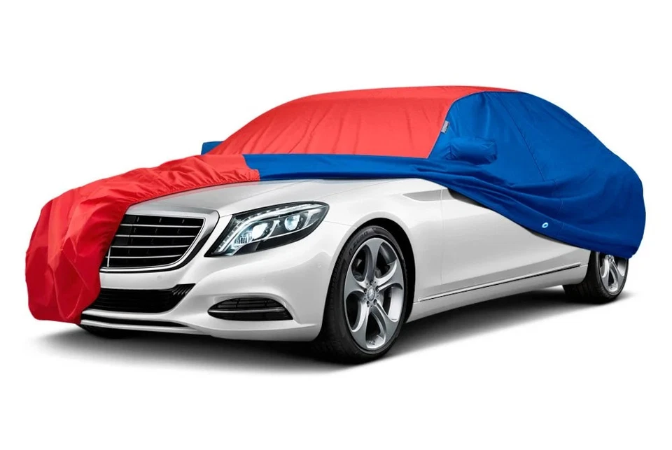 For Bentley Continental 03-11 Car Cover WeatherShield HP Two-Tone Red Custom Car Foto 2 de 4