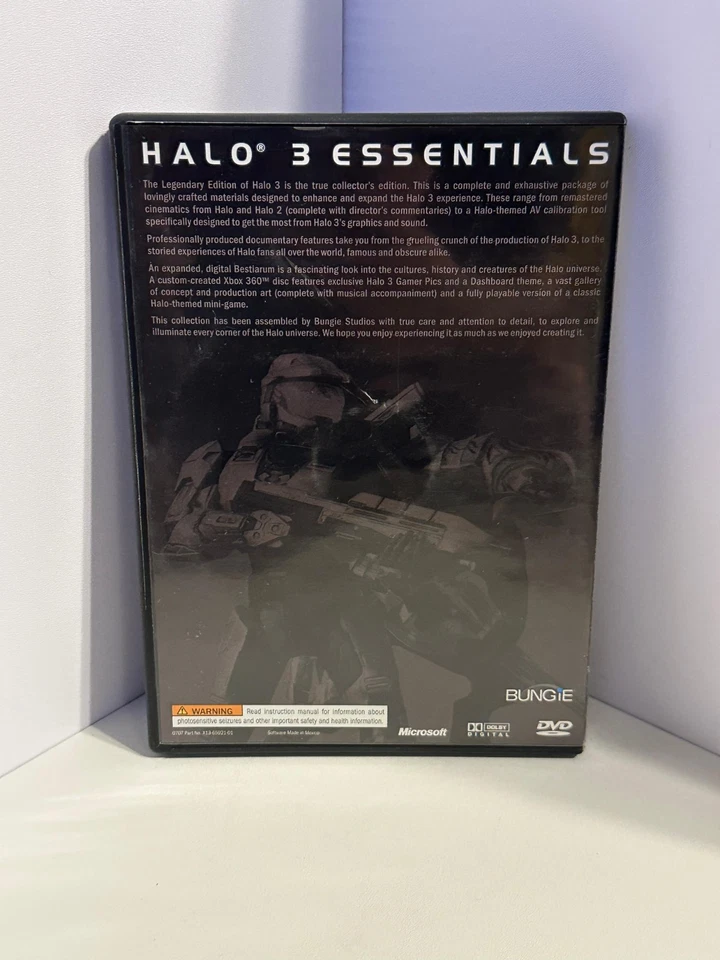 Halo 3: Essentials (Microsoft Xbox 360, 2015) Complete with map AND BOOK - Image 3 of 4
