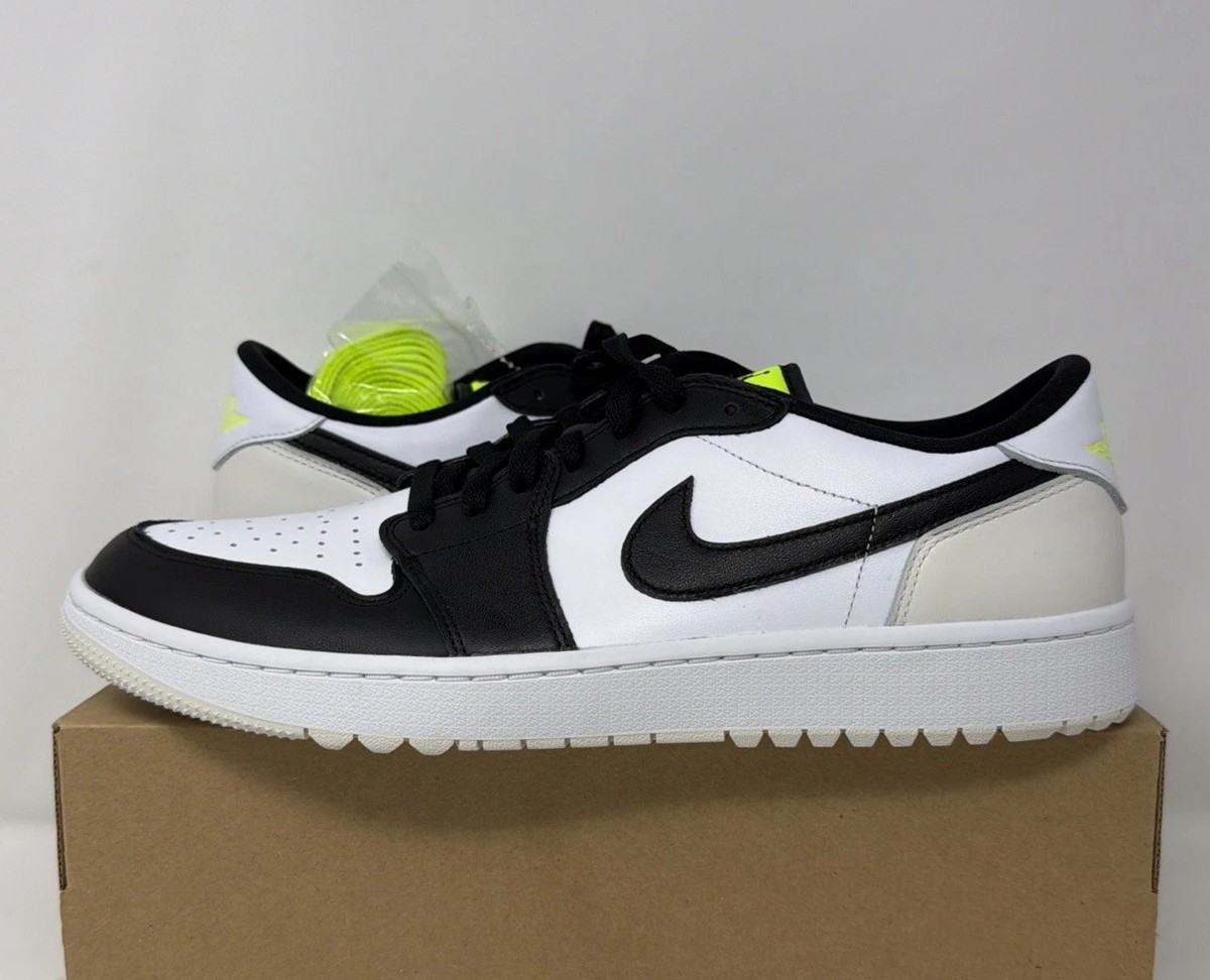 Nike Air Jordan 1 Low Golf Phantom Volt Men Sz 12.5 Golf Shoes