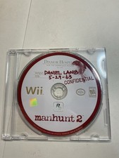 Manhunt 2 for Nintendo Wii 2007 Authentic, Tested Working Disc Only
