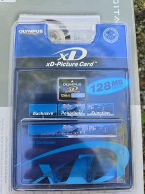 Olympus xD Picture Card 128MB Panorama Memory Card #200043 with Media Wallet