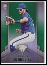 2020 Panini Chronicles #11 Bo Bichette Titanium Green