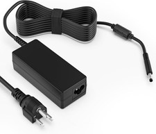 65W 4.5mm Small Barrel Tip Laptop Charger for Dell 19.5V 3.34A Power Adapter Rep