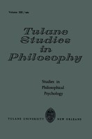 James K. Feibleman (U. A.) | Studies In Philosophical Psychology | Taschenbuch