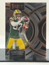 2023 Panini Select - Premier Level - Carrington Valentine #118 (RC) - Packers
