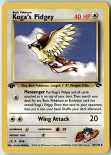 Koga's Pidgey (49) Uncommon Gym Challenge 049/132 1st Edition NM on eBay