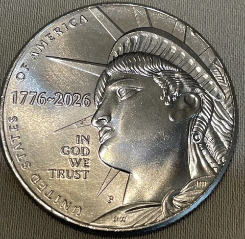 1776-2026  Philadelphia  Liberty Semiquincentennial Half Dollar,  UNCIRCULATED