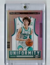 2021-22 Panini Contenders Optic LaMelo Ball Uniformity Holo