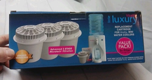 Little Luxury Vitality Indoor Series Water Filter Cartridge (3-Pack) NEW IN BOX
