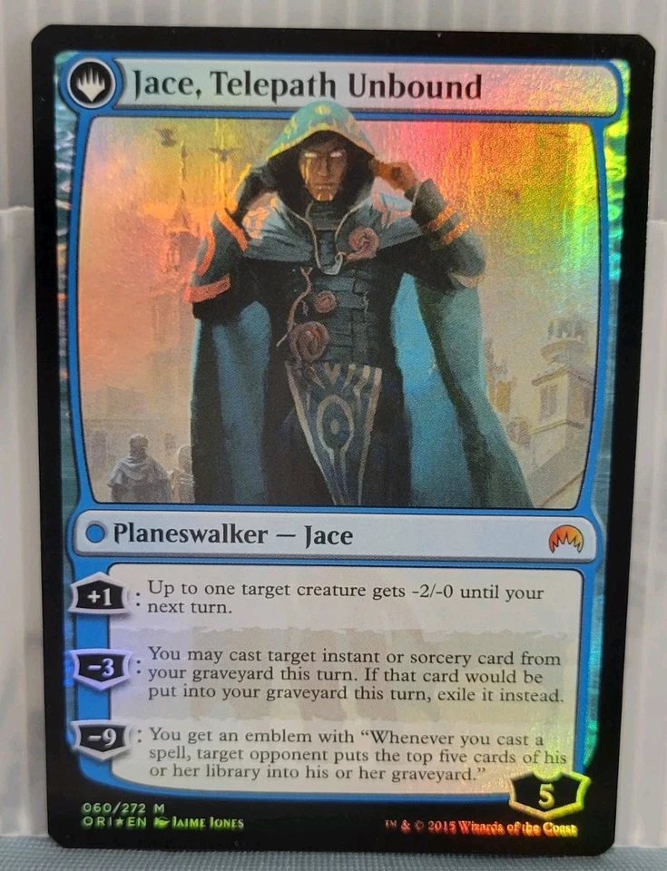 Mtg JACE, VRYN'S PRODIGY FOIL NM Origins 060/272 -Argo- - Image 2 of 2