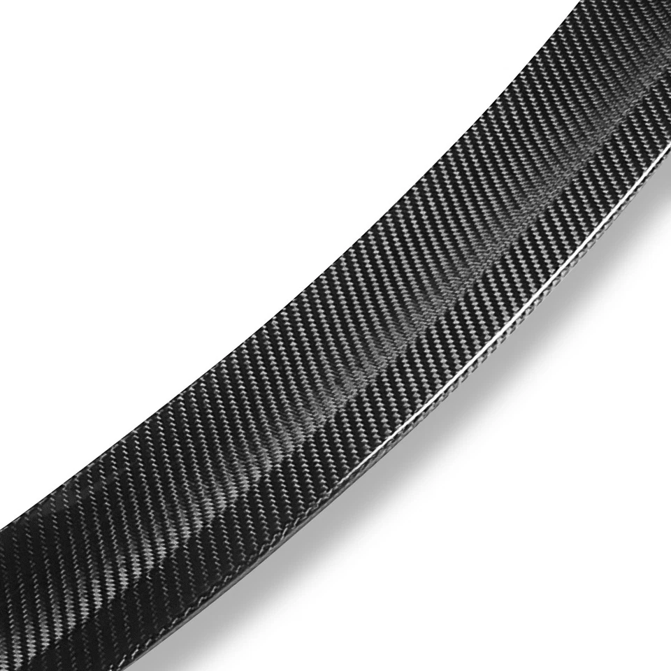 Alerón labial de fibra de carbono real Fit 16-19 Mercedes GLE400 GLE63 AMG S Foto 2 de 4