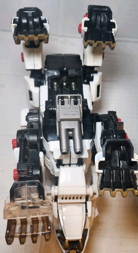 2002 Hasbro Tomy Zoids White Liger & Black Zero Action Figure Robot Lion Tiger - Picture 9 of 12