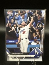 Topps 2025 Now Clayton Kershaw #734 Hollywood Ending Dodgers Baseball