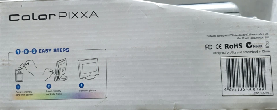 ALITY 7 INCHES COLOR PIXXA DIGITAL PHOTO FRAME - Image 2 of 4