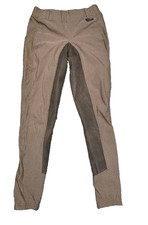 Kerrits Womens Pants leggings USA made Equestrian Riding Small Beige A006197