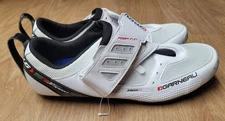 Louis Garneau Tri X Speed II Cycling Shoes Men's Size US14 EU48 White Triathlon