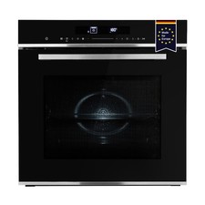 60cm Backofen Mikrowelle Einbaumikrowelle Multifunktion Umluft Heißluft Touch