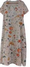 Floral Summer Dress Women's Size L UK  14-16
