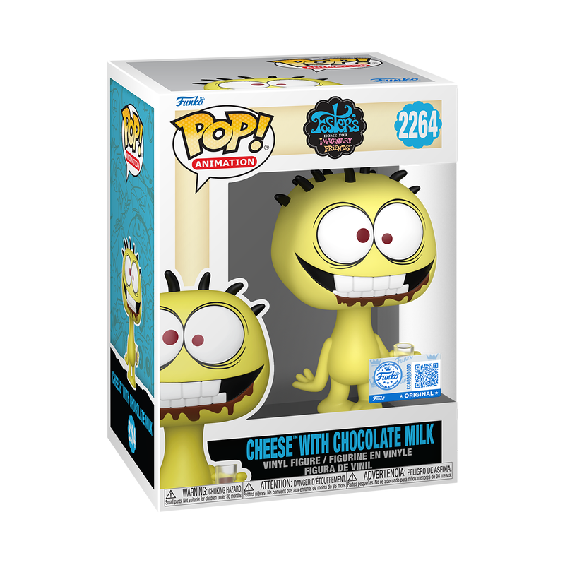 Funko Pop! Cheese #2264 Foster's Home Exclusive Vinyl + PROTECTOR