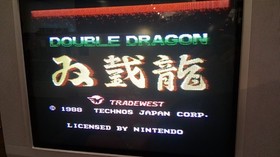 NINTENDO NES - DOUBLE DRAGON - FRA -