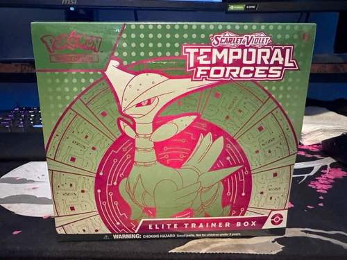 Pokémon TCG Scarlet & Violet Temporal Forces Elite Trainer Box English x2