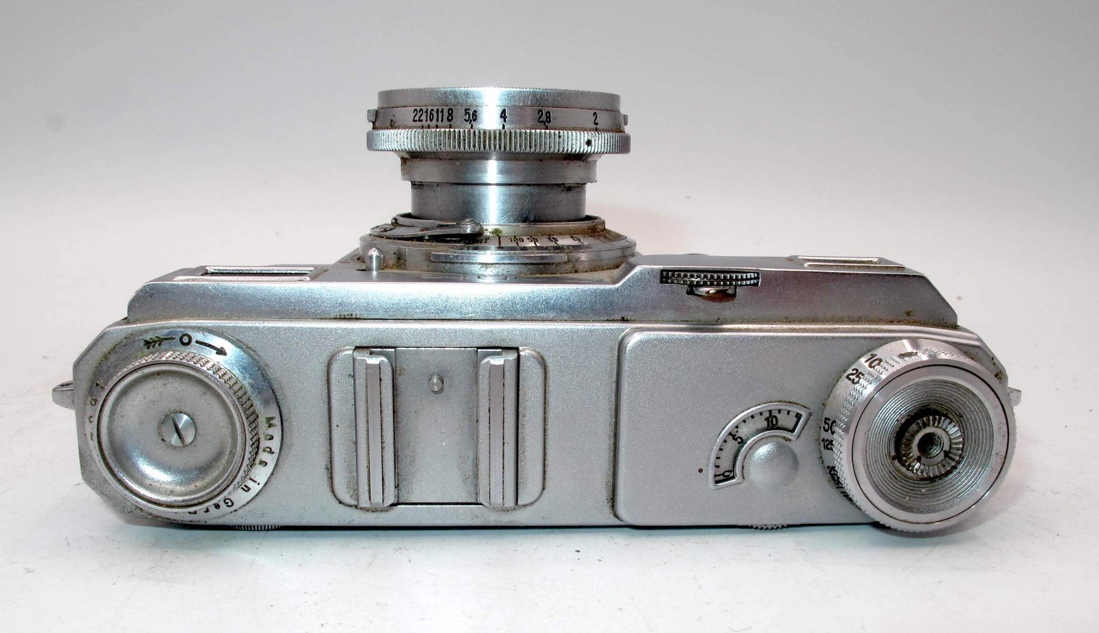 *READ* CONTAX IIa RANGEFINDER W/ COLLAPSIBLE ZEISS JENA SONNAR 5cm F/2 & CASE