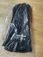 ARCCAPTAIN Leather Forge Welding Gloves, Heat/Fire Resistant 16 inches